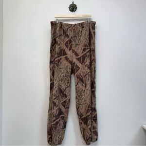 Browning Mossy Oak Camo Gore-Tex Waterproof Pac Pants Men’s 2XL Hunter Outdoor